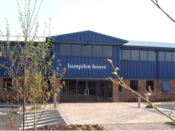 Vorticity's offices at Hampden House, Chalgrove, Oxfordshire